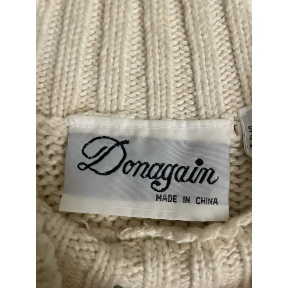 Embroidered Cream Sweater - Picture 4 of 5